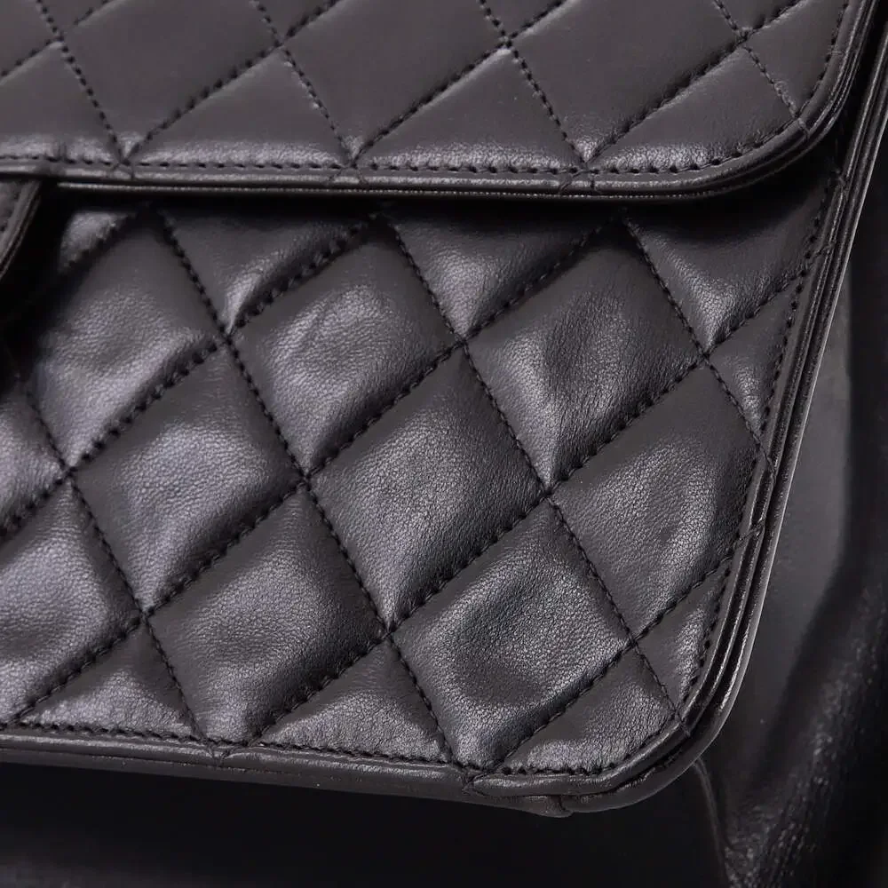 Chanel Vintage Clutch With Chain #266295C39B - Picture 7 of 8